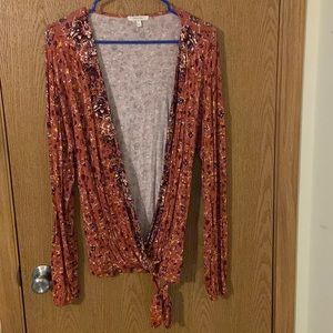 Maurice’s long sleeve cardigan- XL